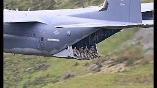 WOULD YOU?  F-35 & F-15 FLYING THROUGH THE MACH LOOP