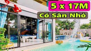 Bán nhà Gò Vấp có HỒ Bơi Mini/ Hồ nuôi cá chill 5 x 17M về Phú Nhuận - Tân Sơn Nhất 15 Phút