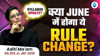 UGCNET 2024 Syllabus Update कब आएगा? UGCNET Rules & Update by Aditi Mam | JRFAdda