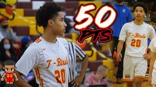 Asjon Anderson Drops A 50 Point CAREER HIGH Against Stadium HS!