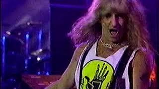 Great White March 1988 late night TV performance 2 songs
