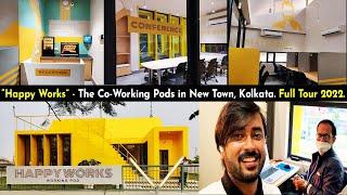 A Visit to "Happy Works" in New Town, Kolkata | Co-Working Space in Kolkata by HIDCO | Ep - 110