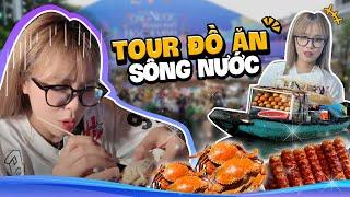 Foodtour càn quét hội chợ ẩm thực sông nước Sài Gòn. MisThy "điếng người" khi thử món số 3?!