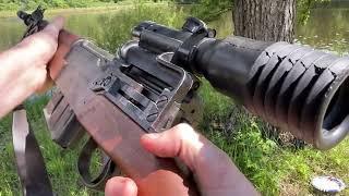 French MAS 49/56 w/ scope POV firing