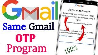 Gmail Account Recovery Same Gmail OTP Problem ! google account recovery!