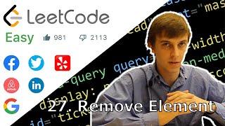 LeetCode Remove Element Solution Explained - Java