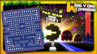 Minecraft - Pacman with only 3 command blocks | Biggest "one command creation"