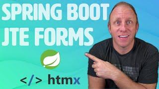 Building Dynamic Forms with Spring Boot and Java Template Engine (JTE)