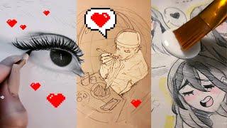 TikTok ART Tutorials to make you Better  Tips Hacks  Ideas