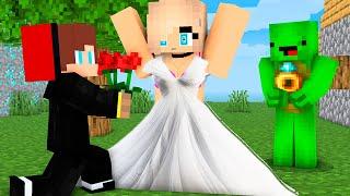 JJ Fell IN LOVE and Faked Got Married in Minecraft! - Maizen