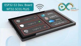 WT32-SC01-PLUS smart touch switch, weather station, watch बनाएं | Wireless-tag | Arduino project