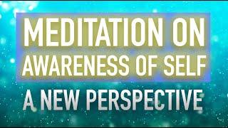 Guided Mindfulness Meditation on Awareness of Self - A New Perspective