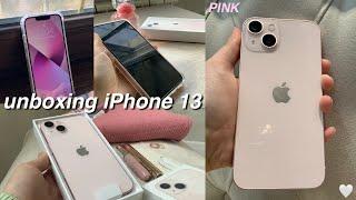 UNBOXING (РАСПАКОВКА) IPHONE 13 / 2021