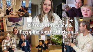 Life Diaries: 38 Weeks Pregnant & Prepping For Christmas | Milabu