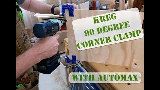 Kreg 90 degree corner clamp