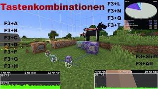 Minecraft Tastenkombinationen | F3 + | [1.19.3]