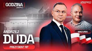 GODZINA ZERO #79 - ROBERT MAZUREK I PREZYDENT ANDRZEJ DUDA