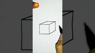 How to draw a Box #shorts