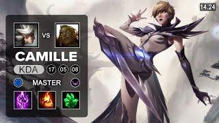 Camille vs Illoai Top - EUW Master - Patch 14.24 Season 14