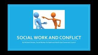 SOCIAL WORK AND CONFLICT: webinar 55