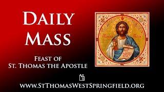 Daily Mass Wednesday, July 3, 2024