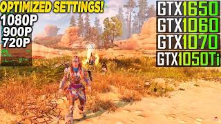 Horizon Zero Dawn Remastered - GTX 1650, GTX 1070, GTX 1060, GTX 1050 Tİ,