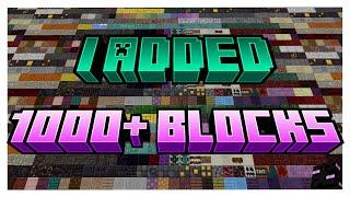 Adding 1000+ New Blocks to Minecraft