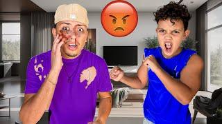 I Can’t Believe My Little Brother Punched Me! (Caught on Camera)