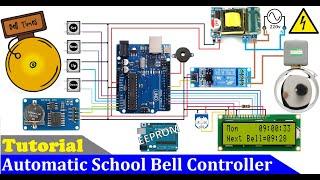 DIY Automatic School Bell Controller RTC