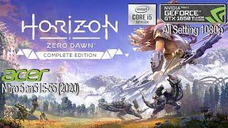 Horizon Zero Dawn | i5 10300h + GTX 1650ti | All Setting 1080p | Acer Nitro 5 an515-55 2020