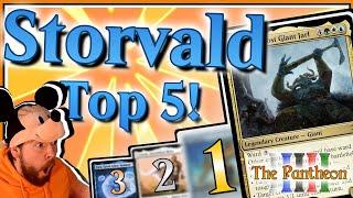 Storvald, Frost Giant Jarl! | Commander Top 5! | EDH | The Pantheon | Ep.104