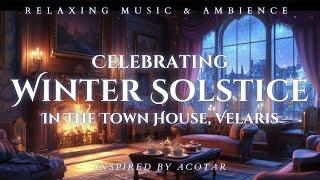 (NO MID-ROLL ADS) Winter Solstice | Inspired by ACOTAR Relaxing Music & Ambience for Fantasy Reading