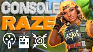 The Ultimate Valorant Console Raze Guide... (Double Satchel Movement)