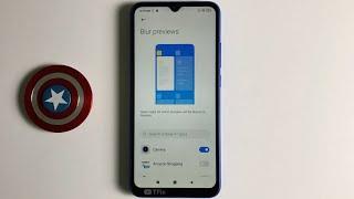 How to enable/disable Blur Preview on Xiaomi Redmi 9A Android 10