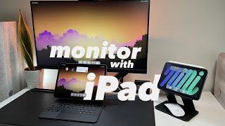 How to use iPad with external monitor in 2023?