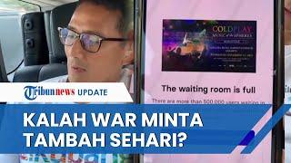 Reaksi Sandiaga Uno KALAH WAR TIKET COLDPLAY, Minta Konser Ditambah Sehari, Tanya Penggemar: Setuju?