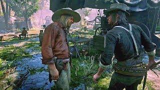 John Protects Jack from Micah / Hidden Dialogue / Dead Redemption 2