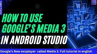 How to Integrate Android Studio Exoplayer Video Player Media 3 2024 guide | #ProgrammerTimes