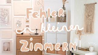 Kleines Zimmer richtig einrichten | Fehler in kleinen Zimmern