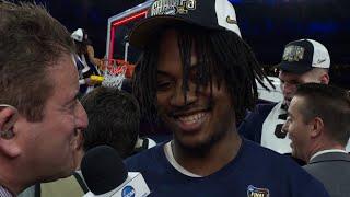 Tristen Newton wins Most Outstanding Player in national championship win over Purdue