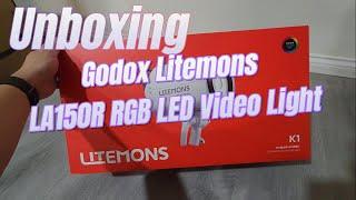 Unboxing Godox Litemons LA150R - Video Light