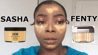 FENTY BEAUTY vs. SACHA BUTTERCUP POWDER