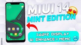 Craziest Miui 14 Rom  Miui Mint Edition Review and FPS Test | All Android Support Poco F1/F4 etc.