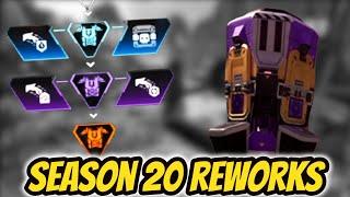 Season 20 REPLIKATOR REWORK, BANGALORE NERF, MEHR LEGENDEN PERKS & MEHR!