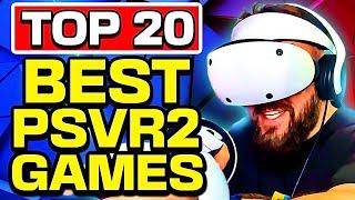 THE BEST PSVR2 GAMES! Top 20 PlayStation VR 2 Games in 2024