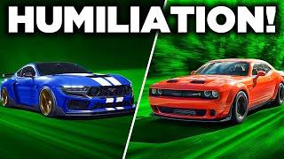 2024 Ford Mustang Dark Horse vs The Dodge Challenger R/T Scat Pack!