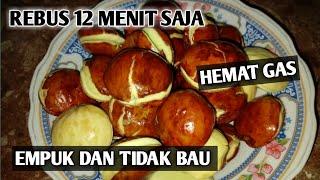 CARA MEREBUS JENGKOL AGAR EMPUK DAN TIDAK BAU || HEMAT GAS HANYA 12 MENIT