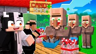 We Opened A Candy Shop In Minecraft....