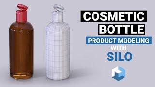 Product Subdivision Modeling #2: Cosmetic  Bottle. Silo 3D Lathe Object Tool