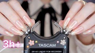 ASMR TASCAM Best Triggers for Sleep 3Hr / 最高の睡眠へ誘う TASCAM 最強トリガー (No Talking)